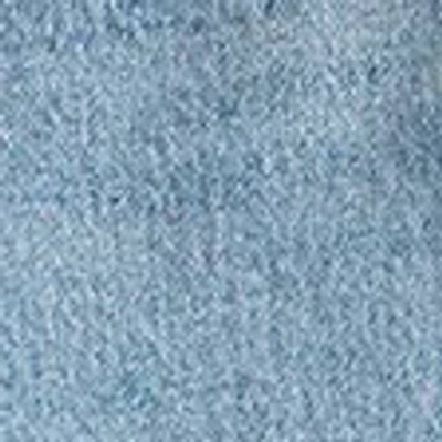 Abercrombie & Fitch Mid Rise 90s Straight Cuffed Hem Jean In Blue