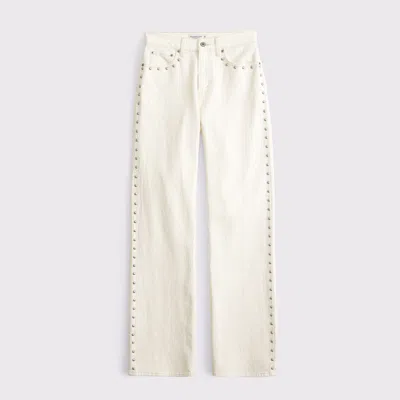 Abercrombie & Fitch High Rise 90s Relaxed Jean In Blue