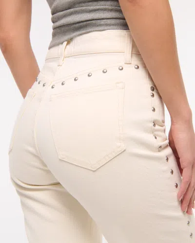 Abercrombie & Fitch High Rise 90s Relaxed Jean In Blue