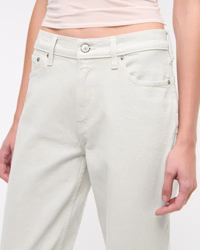 Abercrombie & Fitch Low Rise Baggy Jean In Blue