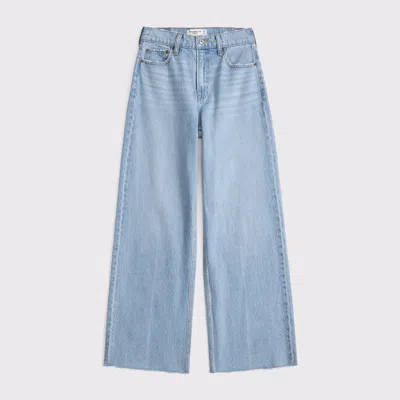 Abercrombie & Fitch High Rise Wide Leg Jean