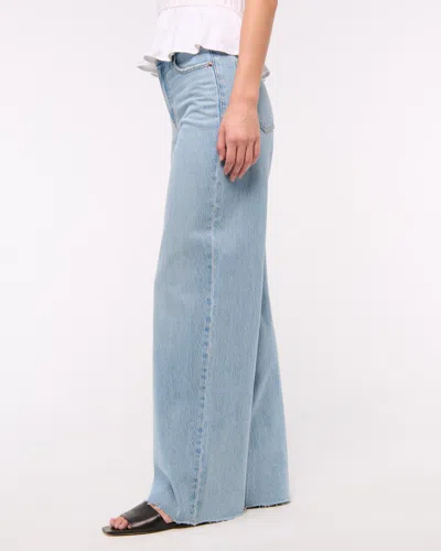 Abercrombie & Fitch High Rise Wide Leg Jean