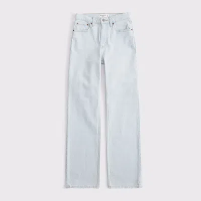 Abercrombie & Fitch High Rise 90s Relaxed Jean In Blue