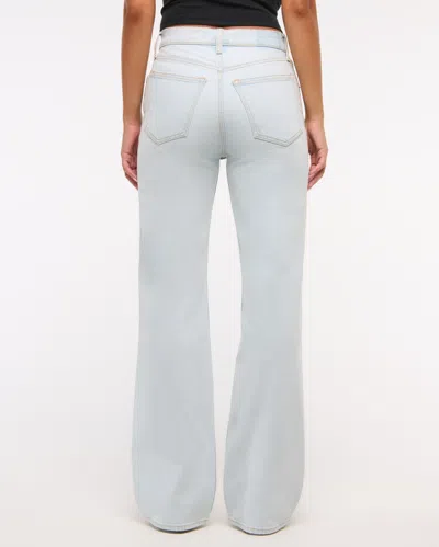 Abercrombie & Fitch High Rise 90s Relaxed Jean In Blue