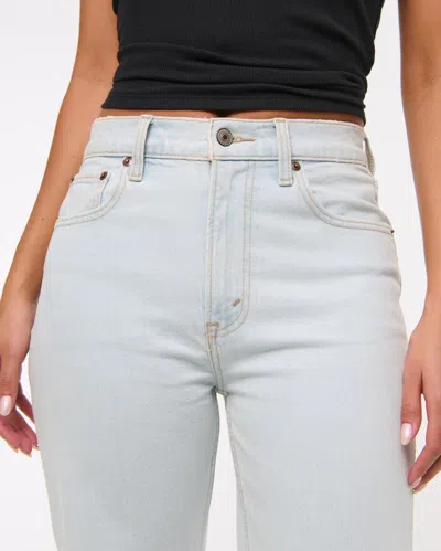 Abercrombie & Fitch High Rise 90s Relaxed Jean In Blue