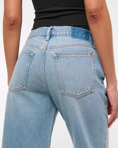 Abercrombie & Fitch Mid Rise Baggy Bootcut Jean