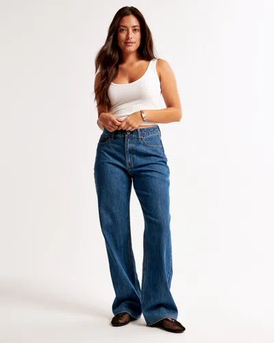 Abercrombie & Fitch Curve Love High Rise Loose Jean