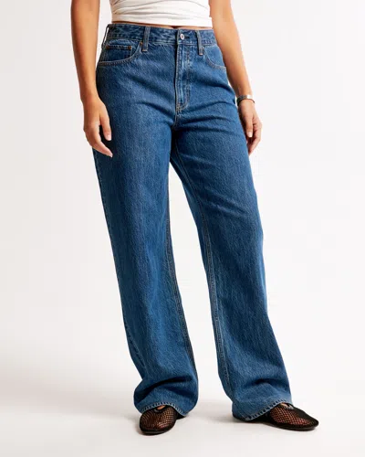 Abercrombie & Fitch Curve Love High Rise Loose Jean