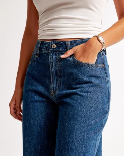 Abercrombie & Fitch Curve Love High Rise Loose Jean