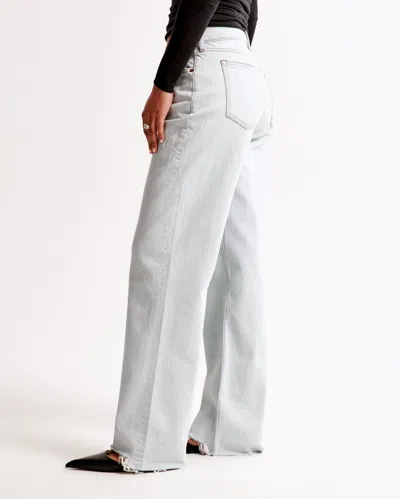 Abercrombie & Fitch Curve Love Low Rise Baggy Jean In Black