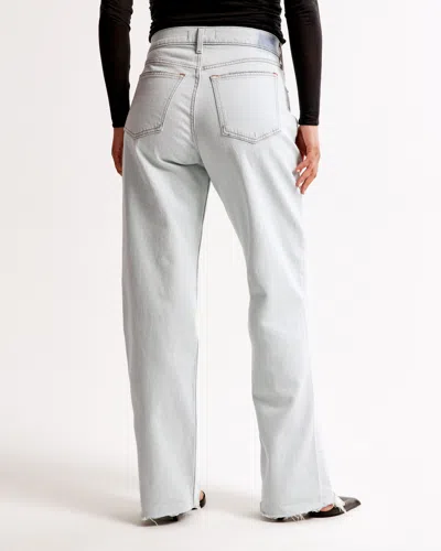 Abercrombie & Fitch Curve Love Low Rise Baggy Jean In Black