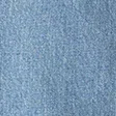 Abercrombie & Fitch Curve Love Mid Rise 90s Straight Jean In Blue