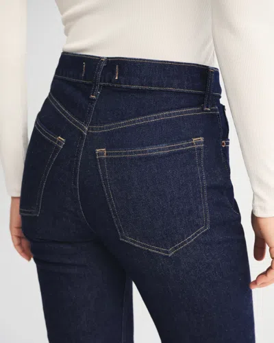 Abercrombie & Fitch High Rise 90s Relaxed Jean In Blue