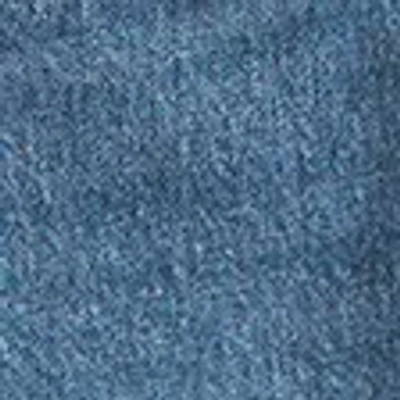 Abercrombie & Fitch Curve Love Ultra High Rise 90s Straight Jean In Blue