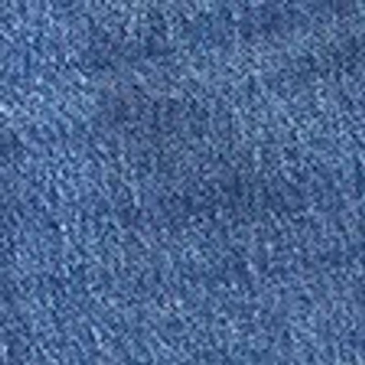 Abercrombie & Fitch Ultra High Rise 90s Straight Jean In Blue