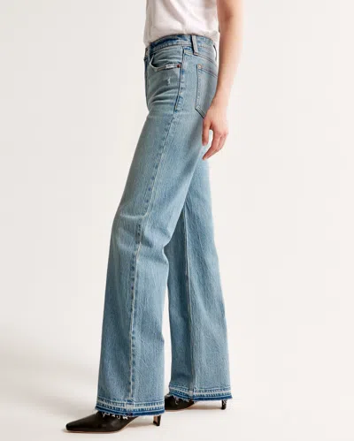 Abercrombie & Fitch High Rise 90s Relaxed Jean In Blue