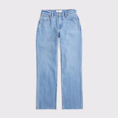 Abercrombie & Fitch Curve Love Low Rise Baggy Jean