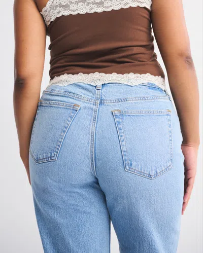 Abercrombie & Fitch Curve Love Low Rise Baggy Jean