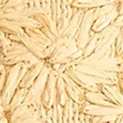 Abercrombie & Fitch Raffia Essential Band Slide Sandals In Nude