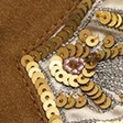 Abercrombie & Fitch Embellished Wide Sash Belt In Multi