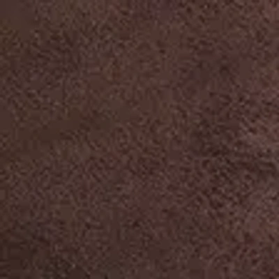 Abercrombie & Fitch Mary Jane Round-toe Vegan Suede Flats In Brown