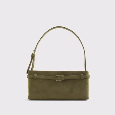Abercrombie & Fitch Belted Shoulder Bag In Green
