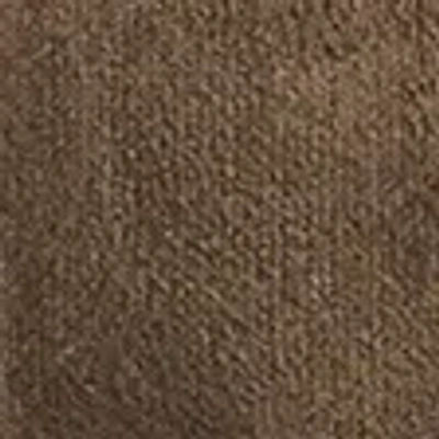 Abercrombie & Fitch Vegan Suede Double-strap Hardware Sandals In Brown