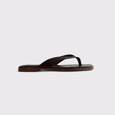 Abercrombie & Fitch Thong Sandals In Black