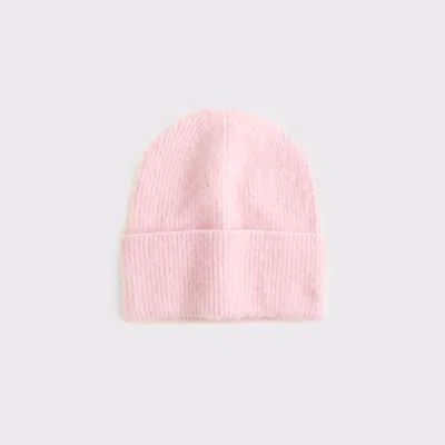 Abercrombie & Fitch Cozy Beanie In Pink