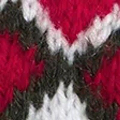 Abercrombie & Fitch Knitted Sweater Bag Charm In White