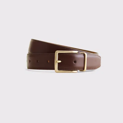 Abercrombie & Fitch 90s Chunky Belt In Brown