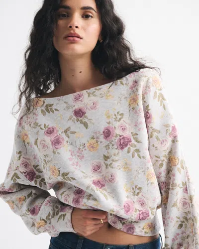 Abercrombie & Fitch Sunday Slash Top In Multi