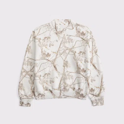 Abercrombie & Fitch Sunday Mockneck Crew