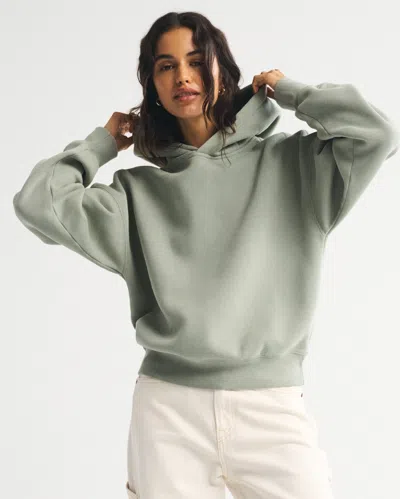 Abercrombie & Fitch Sunday Hoodie In Green