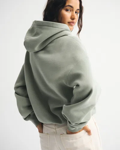 Abercrombie & Fitch Sunday Hoodie In Green