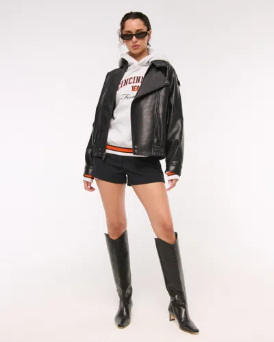 Abercrombie & Fitch Cincinnati Bengals Sunday Hoodie In Gray