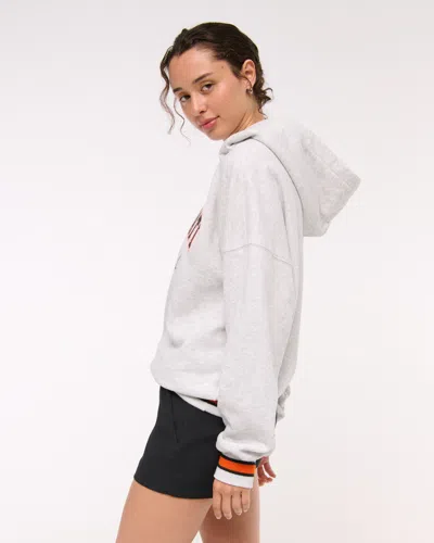 Abercrombie & Fitch Cincinnati Bengals Sunday Hoodie In Gray