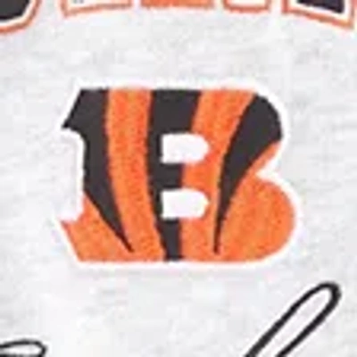 Abercrombie & Fitch Cincinnati Bengals Sunday Hoodie In Gray