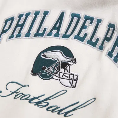 Abercrombie & Fitch Philadelphia Eagles Sunday Hoodie In White