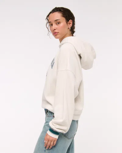 Abercrombie & Fitch Philadelphia Eagles Sunday Hoodie In White