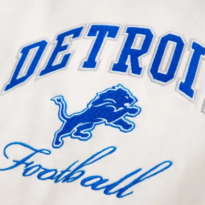 Abercrombie & Fitch Detroit Lions Sunday Hoodie In White