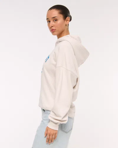 Abercrombie & Fitch Detroit Lions Sunday Hoodie In White