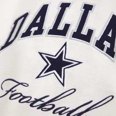 Abercrombie & Fitch Dallas Cowboys Sunday Hoodie In White