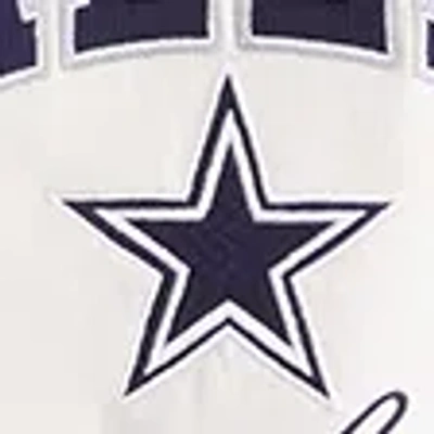 Abercrombie & Fitch Dallas Cowboys Sunday Hoodie In White