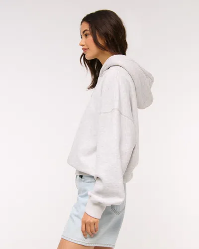 Abercrombie & Fitch Sunday Hoodie In White