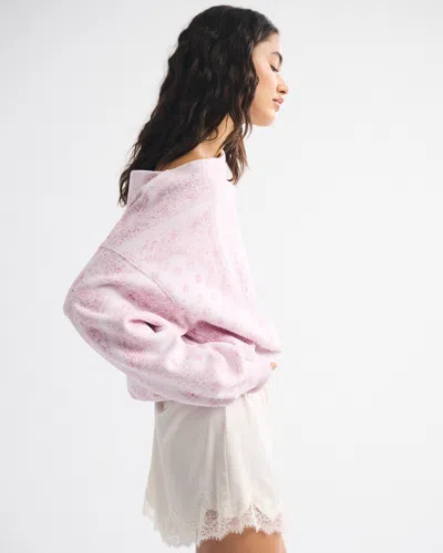 Abercrombie & Fitch Sunday Slash Top In Pink