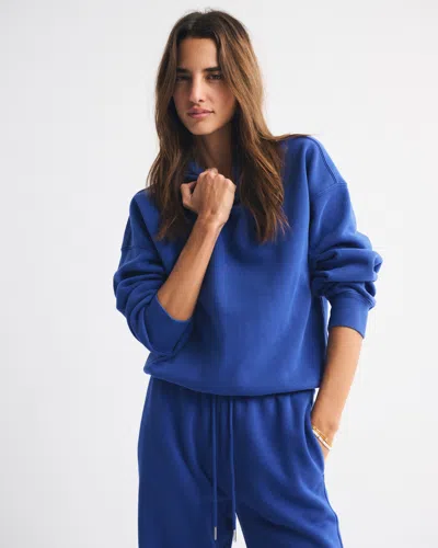 Abercrombie & Fitch Sunday Hoodie In Blue