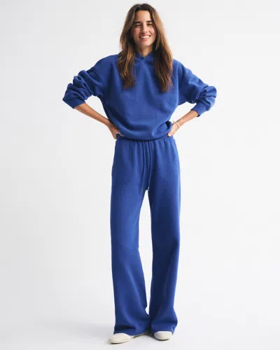 Abercrombie & Fitch Sunday Hoodie In Blue