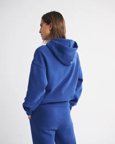 Abercrombie & Fitch Sunday Hoodie In Blue