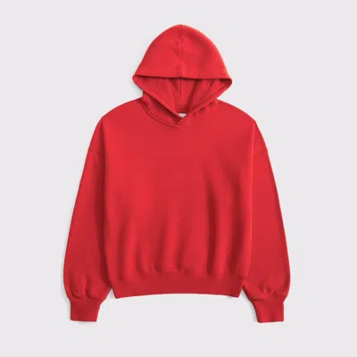 Abercrombie & Fitch Sunday Hoodie In Red